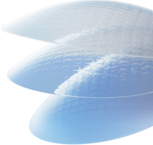 Illustration of BIOVANCE® 3L Ocular triple-layer decellularized basement membrane for ocular surface surgery.